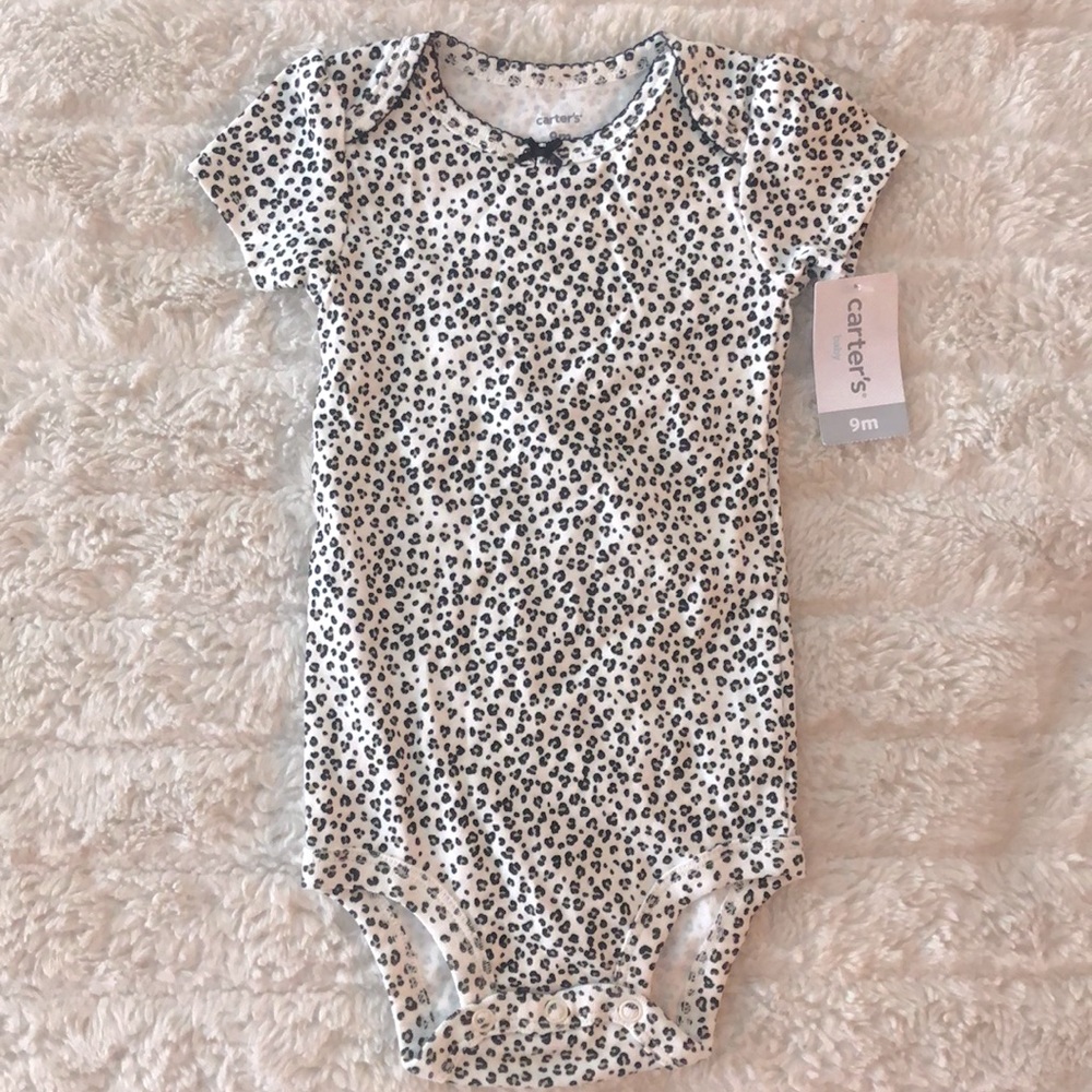 Carters Leopard Print Onesie